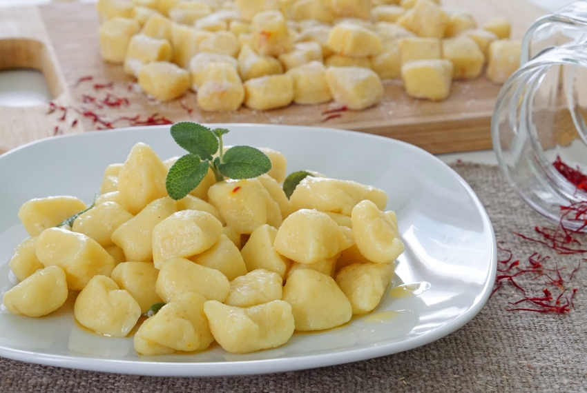 chicche di patate zafferano stimmi