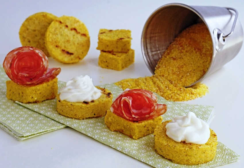 polenta granoturco ottofile fingerfood