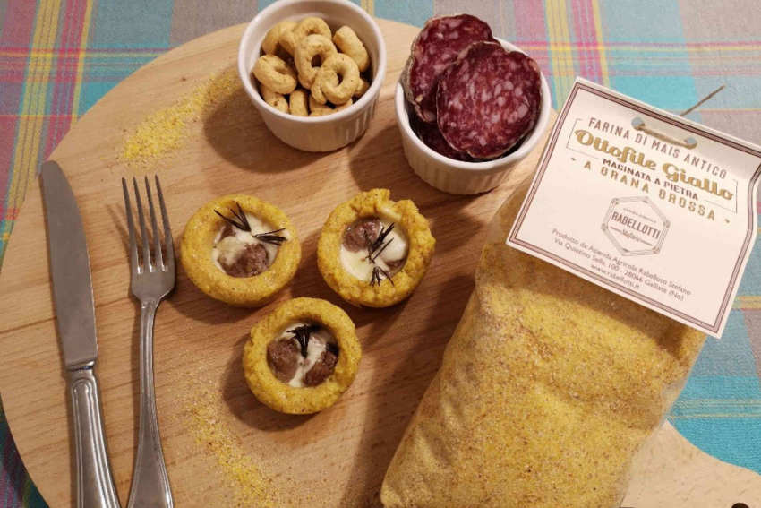 cestini di polenta mais ottofile