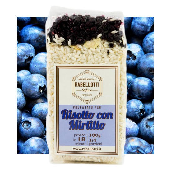 riso Carnaroli con mirtillo
