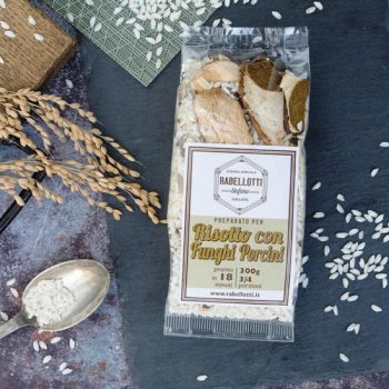 riso Carnaroli con funghi porcini