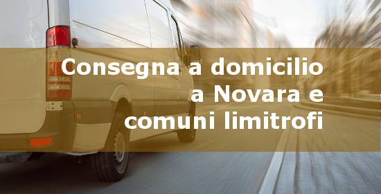 consegna a domicilio farina e riso Novara